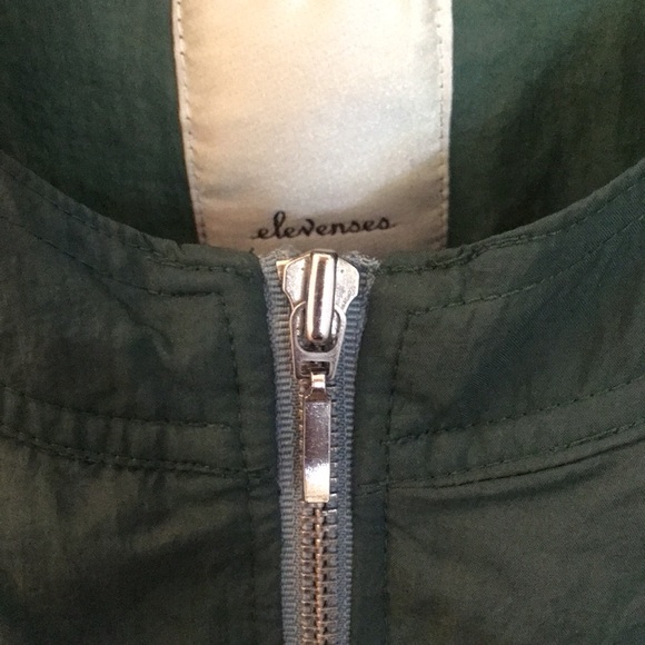 Anthropologie Elevenses Colorblock Windbreaker Jacket Size Extra Small/Small - Picture 5 of 10